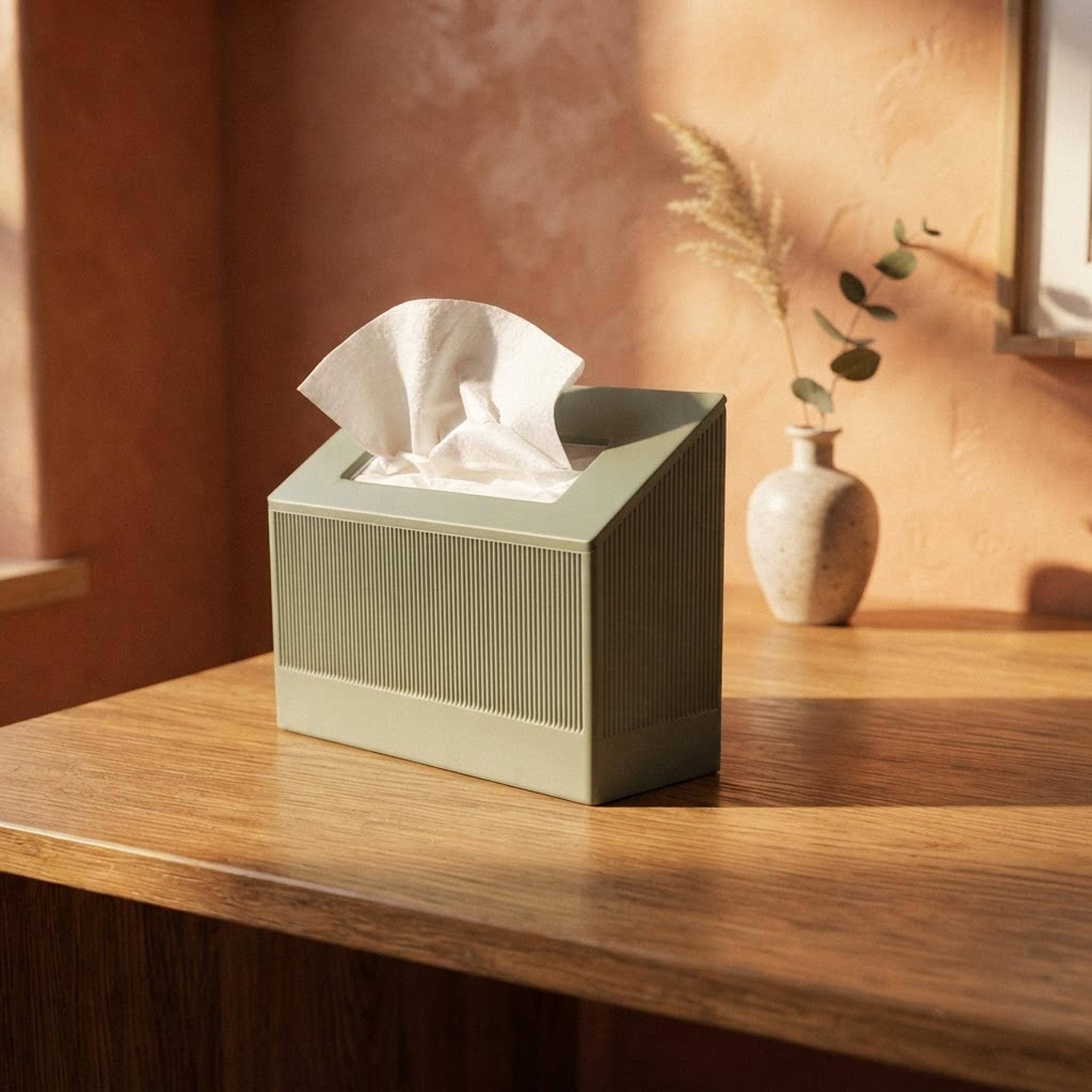 Hand Towel Box Cover, Fits Kleenex 60 Count – photo 9